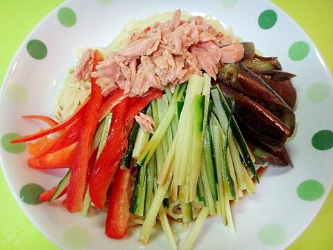 茄子とツナの冷やし中華 レシピ 作り方 By Mint74 楽天レシピ 茄子とツナの冷やし中華 レシピ 作り方 By Mint74 楽天レシピ